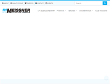 Tablet Screenshot of meissner.com